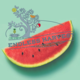 Fruit Puree | Watermelon | Endless Harvest | Aseptic | Shelf Stable | 100% Fruit | All Natural | 44 lb