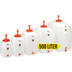 Speidel Plastic Fermenter | Rectangular HDPE Storage Tank | 500L | 132 gal