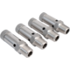 KOMOS® | Gas Pressure Relief Valve | Adjustable | Stainless | 1/4 in. MPT | 4-Pack