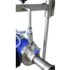 EnoItalia Wine Tank Mixer | Variable Speed | Stainless Steel Mixing Rod & Cart | 1 HP | 1400 RPM | 220V Single Phase