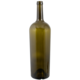 Farro Glass Premium Magnum Wine Bottle | Bordeaux | Antique Green | Tapered | 1.5L | Case of 6