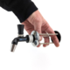NukaTap® Mini Beer Faucet | Wall Mount Shank Kit | 6.35 mm Duotight