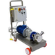 EnoItalia Flexible Impeller Pump | Euro 60 | Must Pump | Self-Priming | Remote Control | Stainless Control Box & Trolley Cart | 100 GPM | 3 in. T.C. | 230V