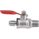 Shutoff With Check Valve | 1/4 in MPT x 1/4 in MFL