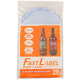 Fastlabel Beer Label Sleeves - 12 oz