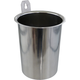 Stainless Blowoff Bucket w/ Mounting Bracket