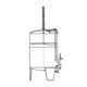 Speidel 5300L/2000 mm Diameter FD-MTTS Sealed Red Wine Fermentaion Tank w/ Must Plunging System and Gate-Style Manway