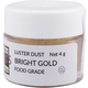 Food Grade Edible Glitter - Bright Gold (4 g)