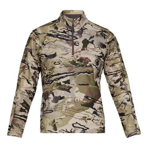 under armour camo half zip pullover