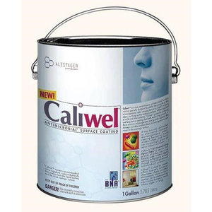 CALIWEL 5 gal. Guard White Latex Interior Paint, Flat