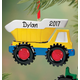 Personalized Dump Truck Ornament, One Size