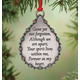 Personalized Teardrop Memorial Ornament, One Size