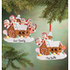 Personalized Gingerbread Family Ornament, One Size