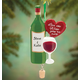 Personalized Love The Wine You're With Ornament, One Size
