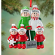 Personalized Shoveling Family Ornament, One Size
