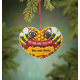 Personalized We Beelong Together Ornament, One Size
