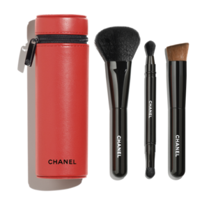 CHANEL BEAUTY BLACK Maquillage Makeup Trousse Bag Pouch Clutch