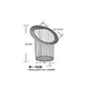 Aladdin Basket for Jacuzzi National 6in No. 53826 | B-826