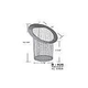 Aladdin Basket for Jacuzzi National 8in No. 53828 | B-828