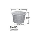 Aladdin Basket for Commercial PAC FAB #51-3151 | B-43C