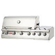 Bull Barbecue 7-Burner Stainless Steel Built-In Propane Grill with Lights | 18248