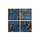 Cepac Tile Continental 3x3 Series | Terra Blue | Blue Satin