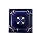 Cepac Tile Le Fleur 6x6 Series | Electric Blue | LF-66