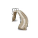 Inter-Fab White Water Pool Slide | Right Curve | Tan | WWS-CRT-SS