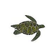 Ceramic Mosaic Turtle Sideview | 24" x 19" | T49-24