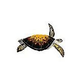 Ceramic Mosaic Loggerhead Turtle | 36" x 24" | LT8-36
