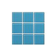 National Pool Tile Venus Glass Series | Turquoise Blue 2x2 | GLTV066