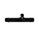 DEL #978 Injector Only for Manifolds | 1" MPT | Kynar Black | 7-2001