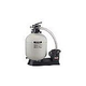 Hayward Pro Series Sand Filter System with Hoses | 1.75 Sq Ft 1HP Power-Flo Matix Pump | W3S180T92S