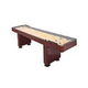 Hathaway Challenger 12-Foot Shuffleboard Table | Dark Cherry Finish | NG1214 BG1214
