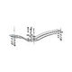 SR Smith T7 Springs (pair) with Spring to Base and Spring to Board Stainless Steel Mounting Hardware | Earth | T7-NSPRING-3