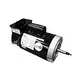 Replacement Threaded Shaft Pool Motor 1.5HP | 230V 56 Round Frame Full-Rated | Two Speed with Timer B2977T | EB2977T