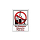 No Glassware in Pool Area Sign 9inches x 12inches | SW-44