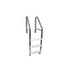 SR Smith Econoline Standard Crossbrace Plus Ladder | Commercial 23" 3-Step Plastic Tread 0.65" Wall Thickness 1.90" Diameter | 10076