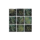 National Pool Tile Nebula Glass Series | Green 2x2 | GLTN0069