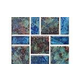 Fujiwa Tile Legacy Random Block Series | Blue Brown Mix  | Legacy-97