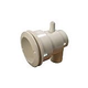 Waterway Jet Body With Wall Fitting | Polyjet .75" Slip Water Ribbed Barb Air | 210-5910