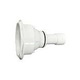Waterway Wall Fitting with Retainer Ring Assembly | White | 215-6660
