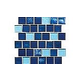National Pool Tile Aquascapes 1x1 Glass Tile  | Azure | OCN-AZURE