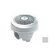 AquaStar 8'' Star Anti-Entrapment Cover Solid Riser Ring and Standard Sump with Adjustable Collar (VGB Series) | Light Gray | A8RSBAC103