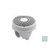 AquaStar 8" Round Hockey Puck Suction Outlet with Sump Bucket with Adjustable Collar (VGB Series) Light Gray | 8HPSBAC103