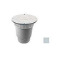 AquaStar 10" Round Debris Catcher Suction Outlet Cover with Double Deep Sump Bucket with 6" Spigot (VGB Series) Light Gray | 10LT103E