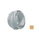 AquaStar 6" Bulkhead Adapter 2.5" Thread 2" Socket with Gaskets and Locking Nut for Fiberglass/Steel | Tan | 6HA25T20S108