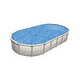 Magnus Hybrid 18'x33' Oval 54" Wall Pool with SS Service Panel Pool | Pool Only | PMAGELL-YE183354RSRSRSB11-TS