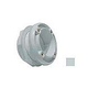 AquaStar 6" Bulkhead Adapter 2.5" Thread 2" Socket with Gaskets and Locking Nut for Fiberglass/Steel | Light Gray | 6HA25T20S103