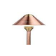 FX Luminaire CA 1 LED Path Light | Copper | 12" Riser | CA1LED12RCU KIT
